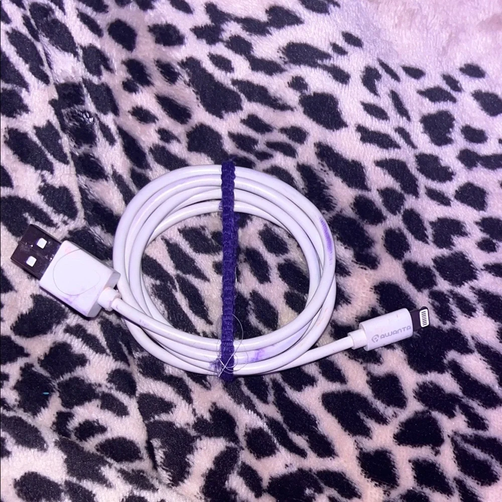 Premium White USB Charging Cable